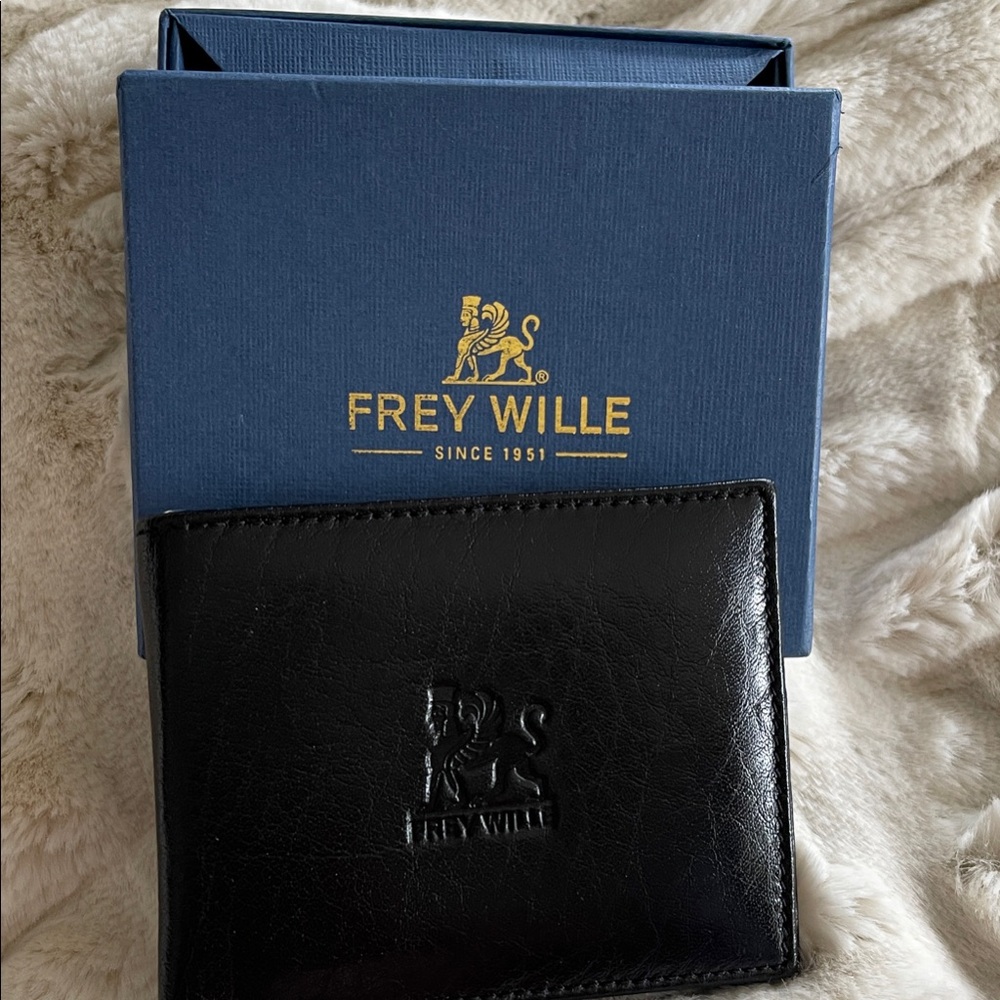 Black Leather Wallet